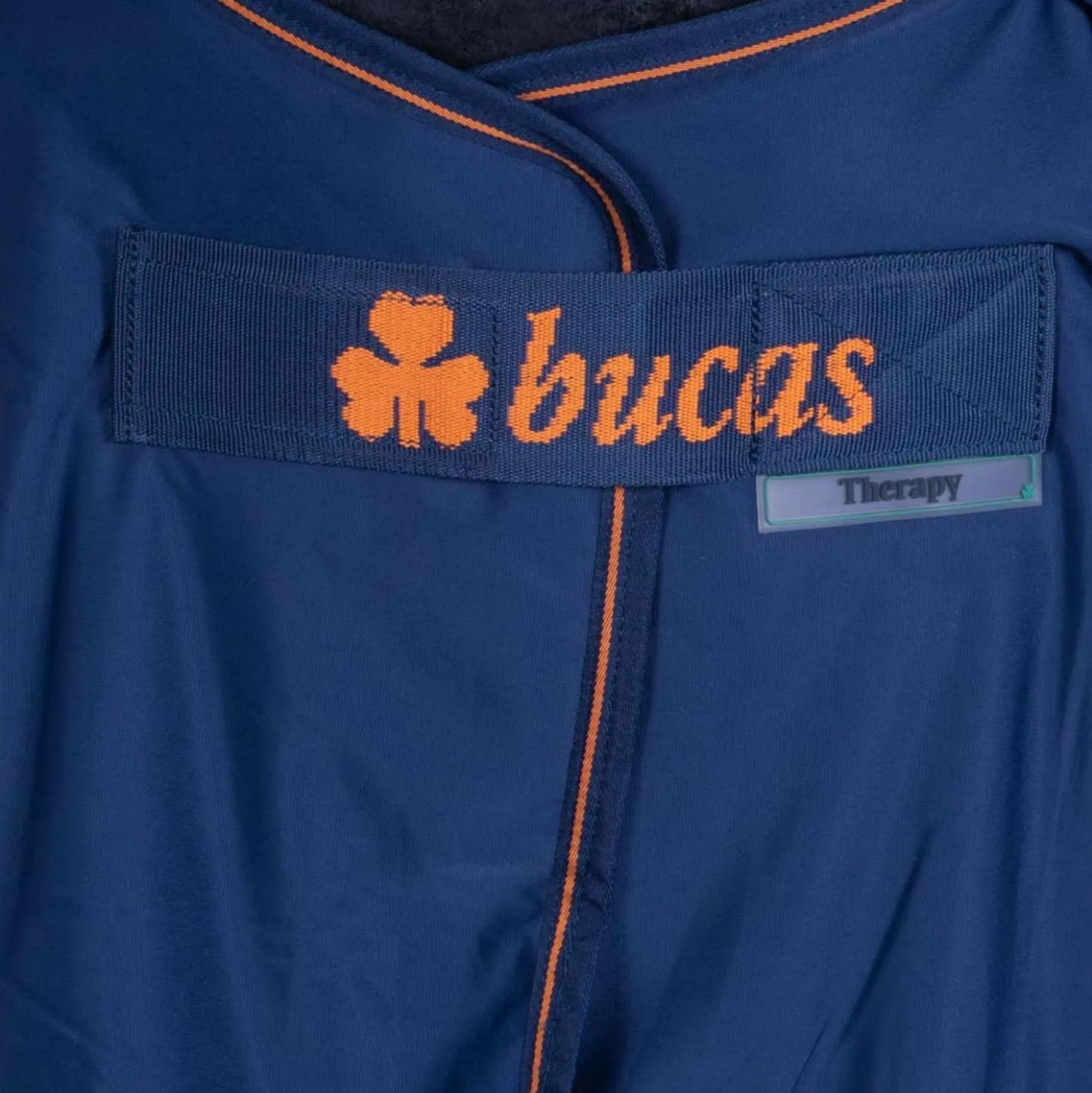 Bucas Therapy Cooler Big Neck Navy/Orange