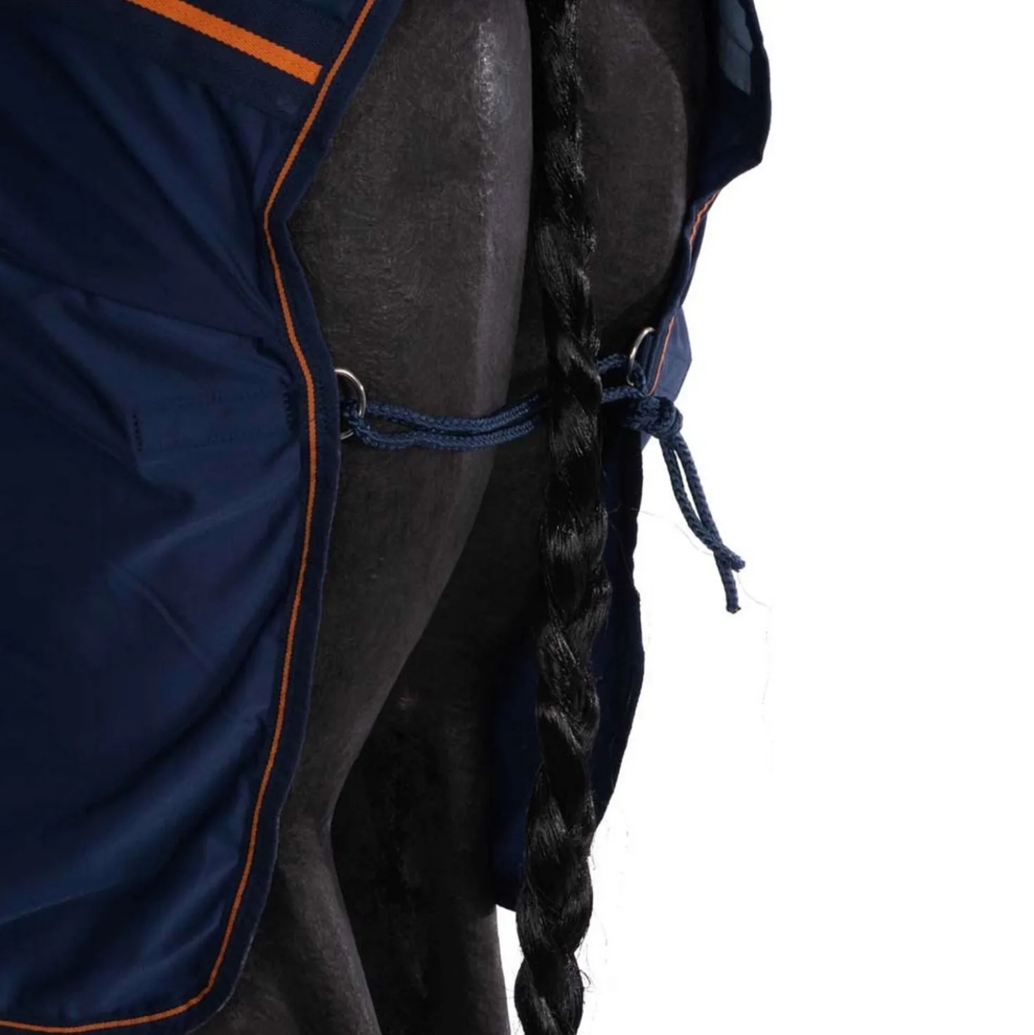 Bucas Therapy Cooler Big Neck Navy/Orange