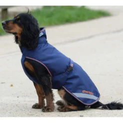Bucas Therapy Dog Rug 150g Navy/Orange