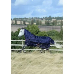Bucas Therapy Turnout Neck Navy/Orange