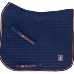 Bucas Therapy Zadeldekje Dressuur Navy/Orange