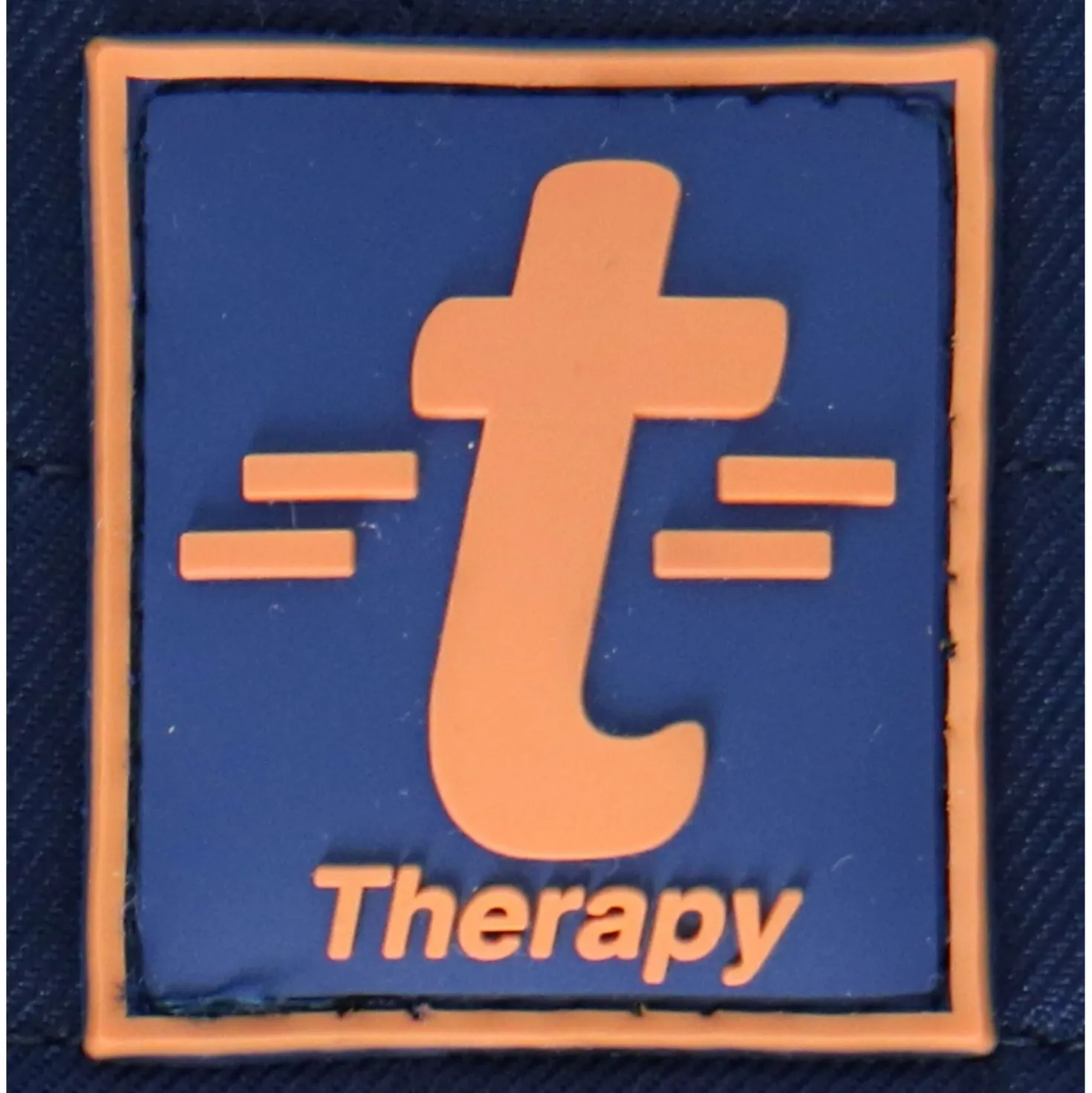 Bucas Therapy Zadeldekje Dressuur Navy/Orange