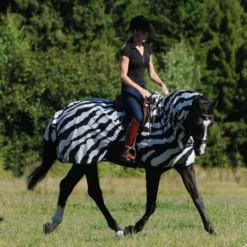 Bucas Vliegendeken Buzz-Off Riding Zebra