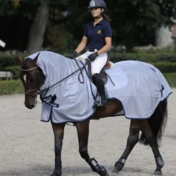 Bucas Vliegendeken Buzz-Off Riding Blue