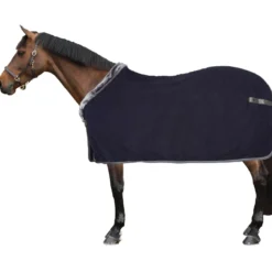 Bucas Zweetdeken Show-Line 400 Navy/Grijs