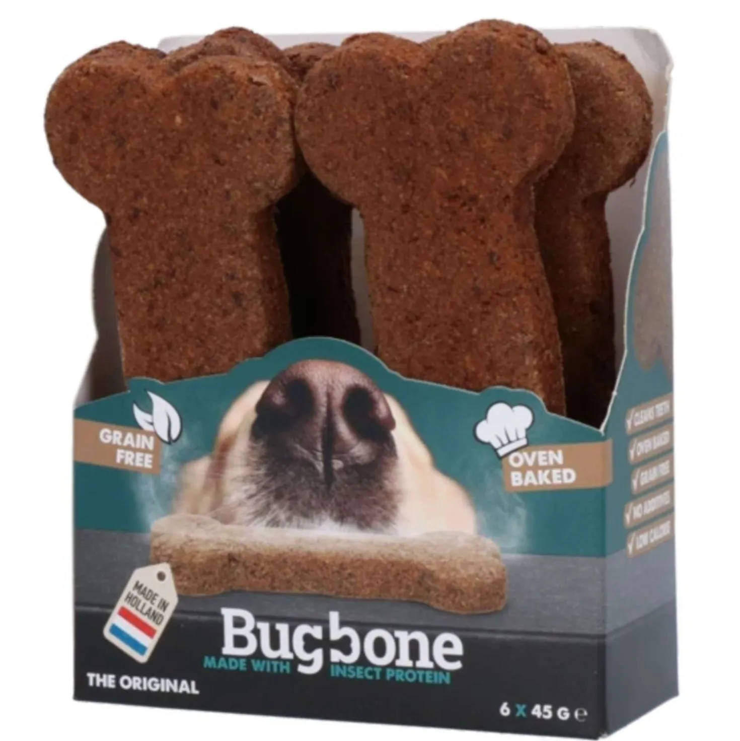 Bugbone Hondensnack 6 stuks