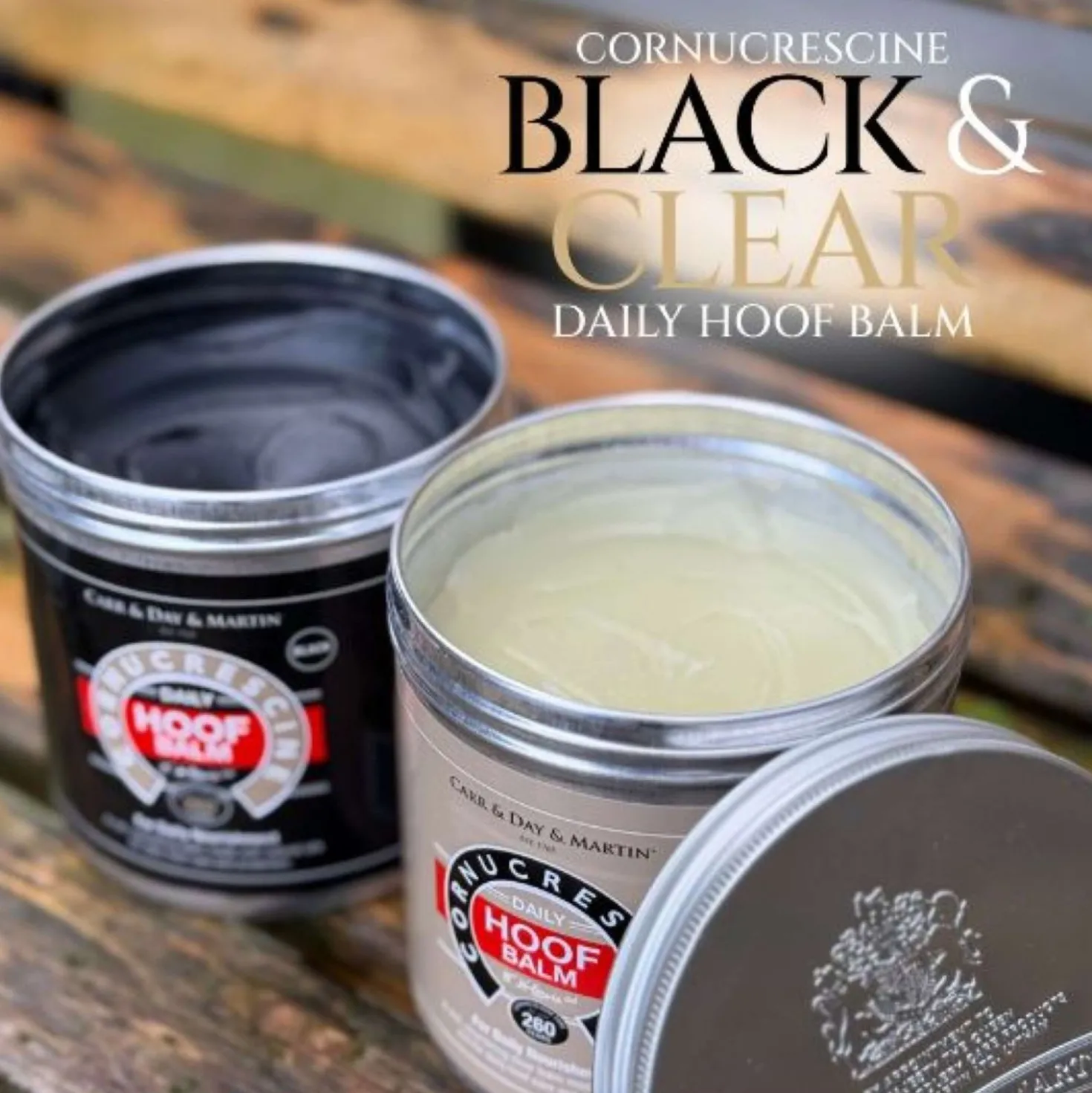 Carr & Day & Martin Cornucrescine Hoof Balm Black