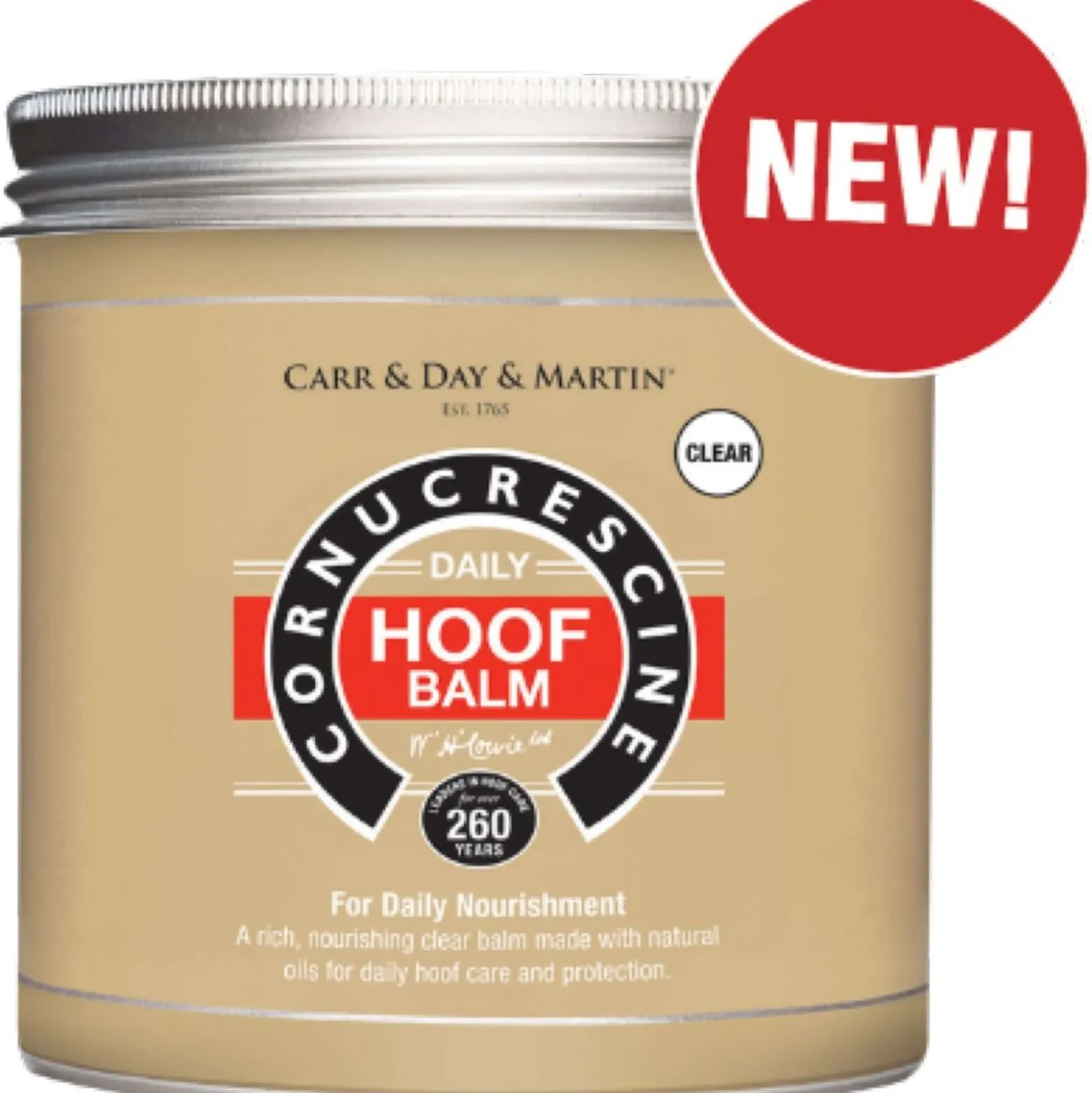 Carr & Day & Martin Cornucrescine Hoof Balm Clear