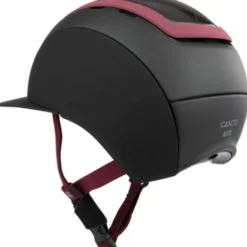 Casco Cap Elite Carbon Burgundy