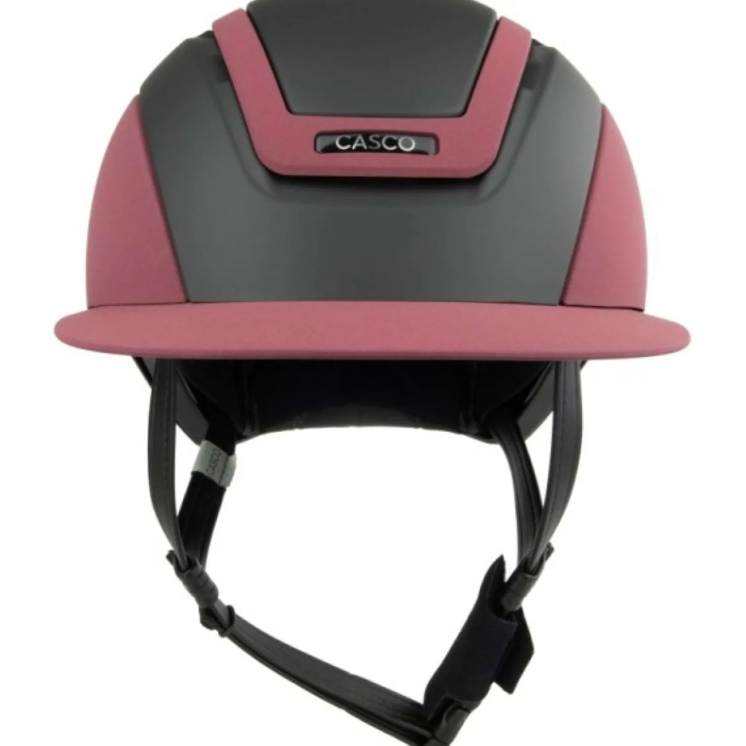 Casco Cap Elite Zwart/Wijnrood