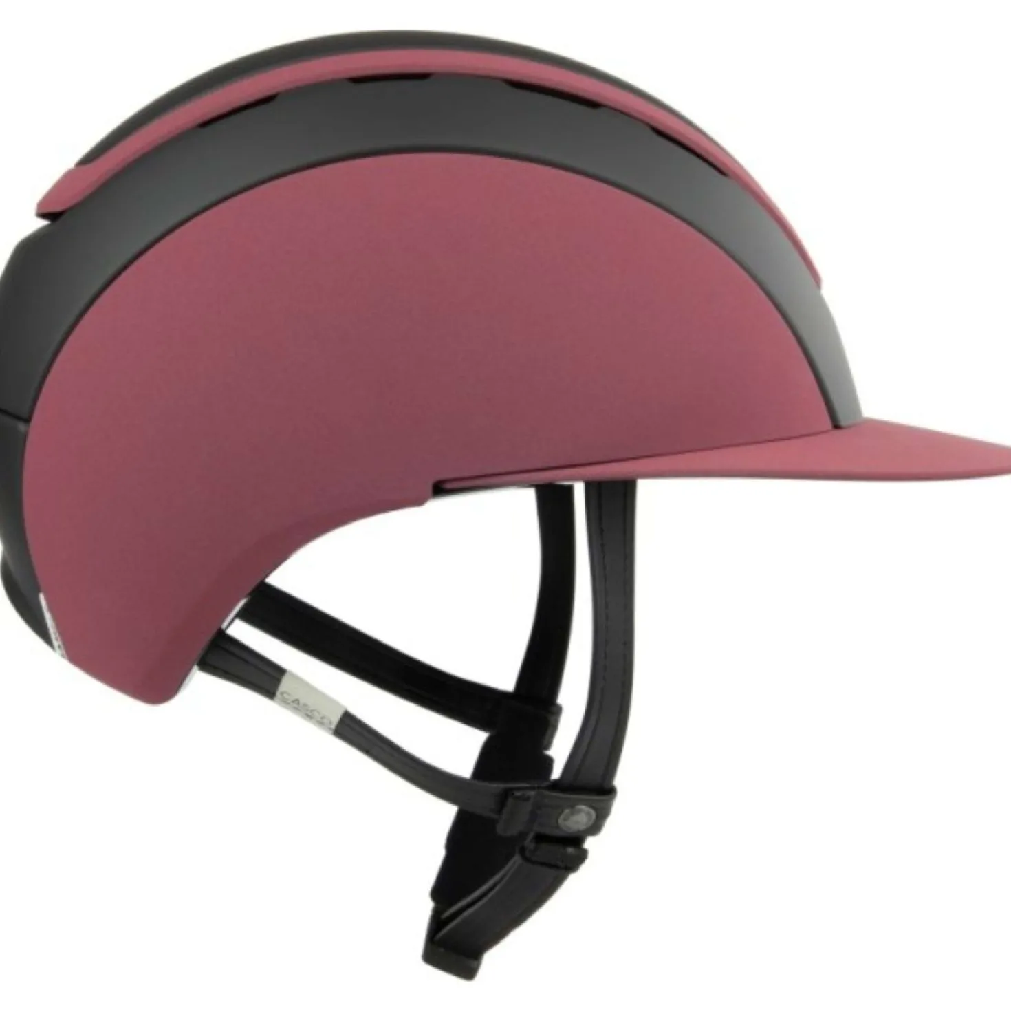 Casco Cap Elite Zwart/Wijnrood