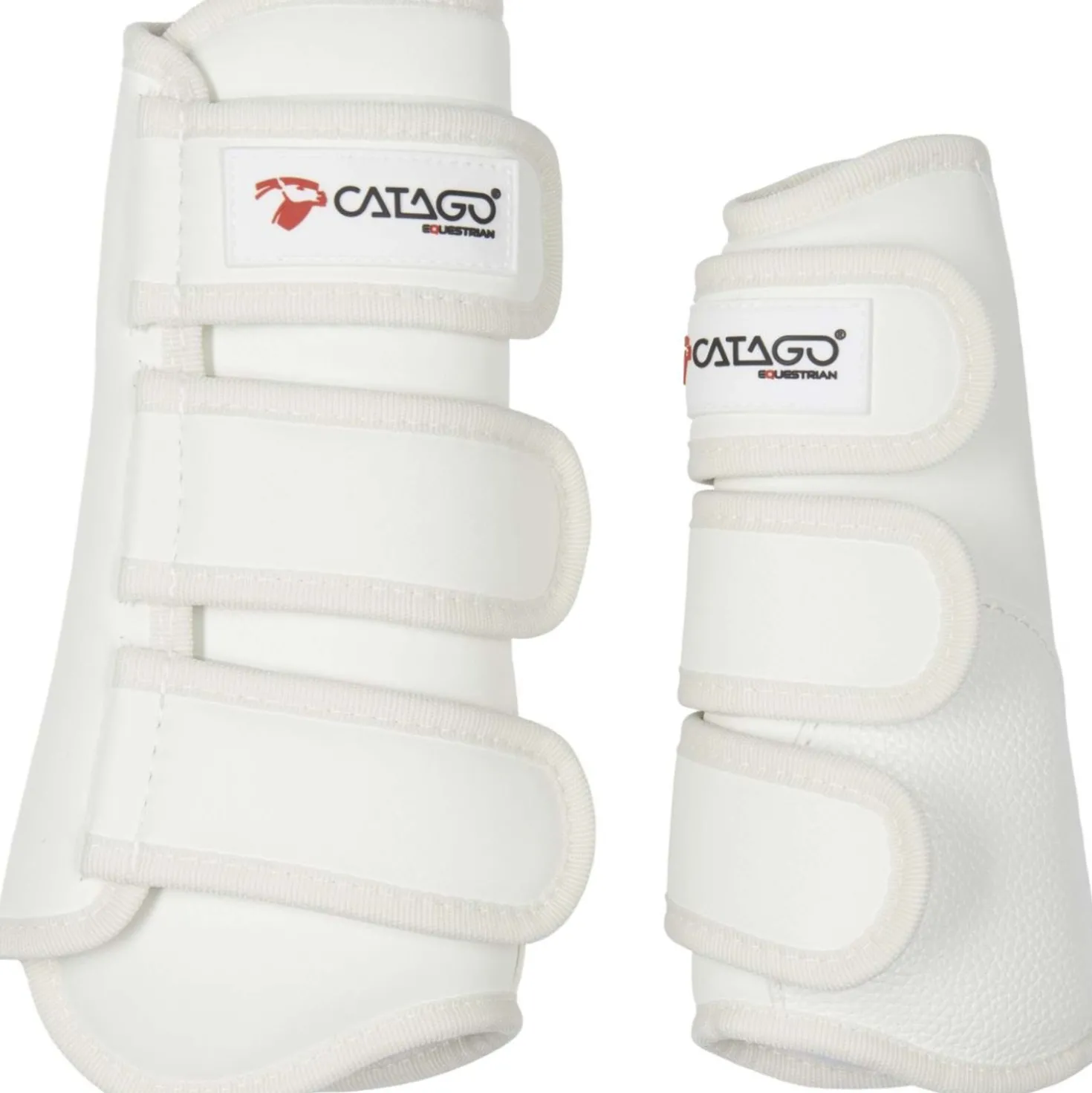 Catago Beenbeschermers Set van 4 Wit