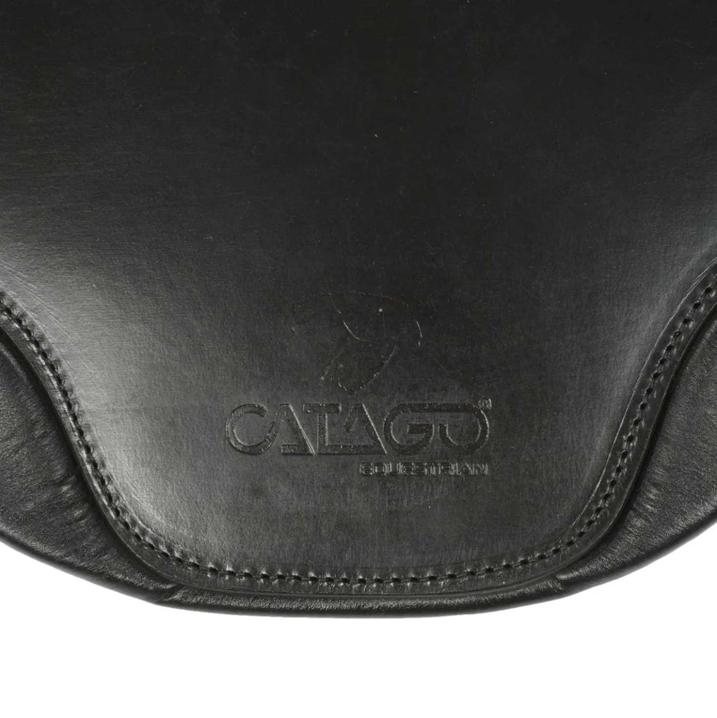 Catago Dressuursingel Leer Zwart