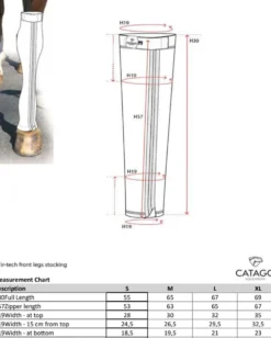 Catago Kousen FIR-Tech Voorbenen Zwart