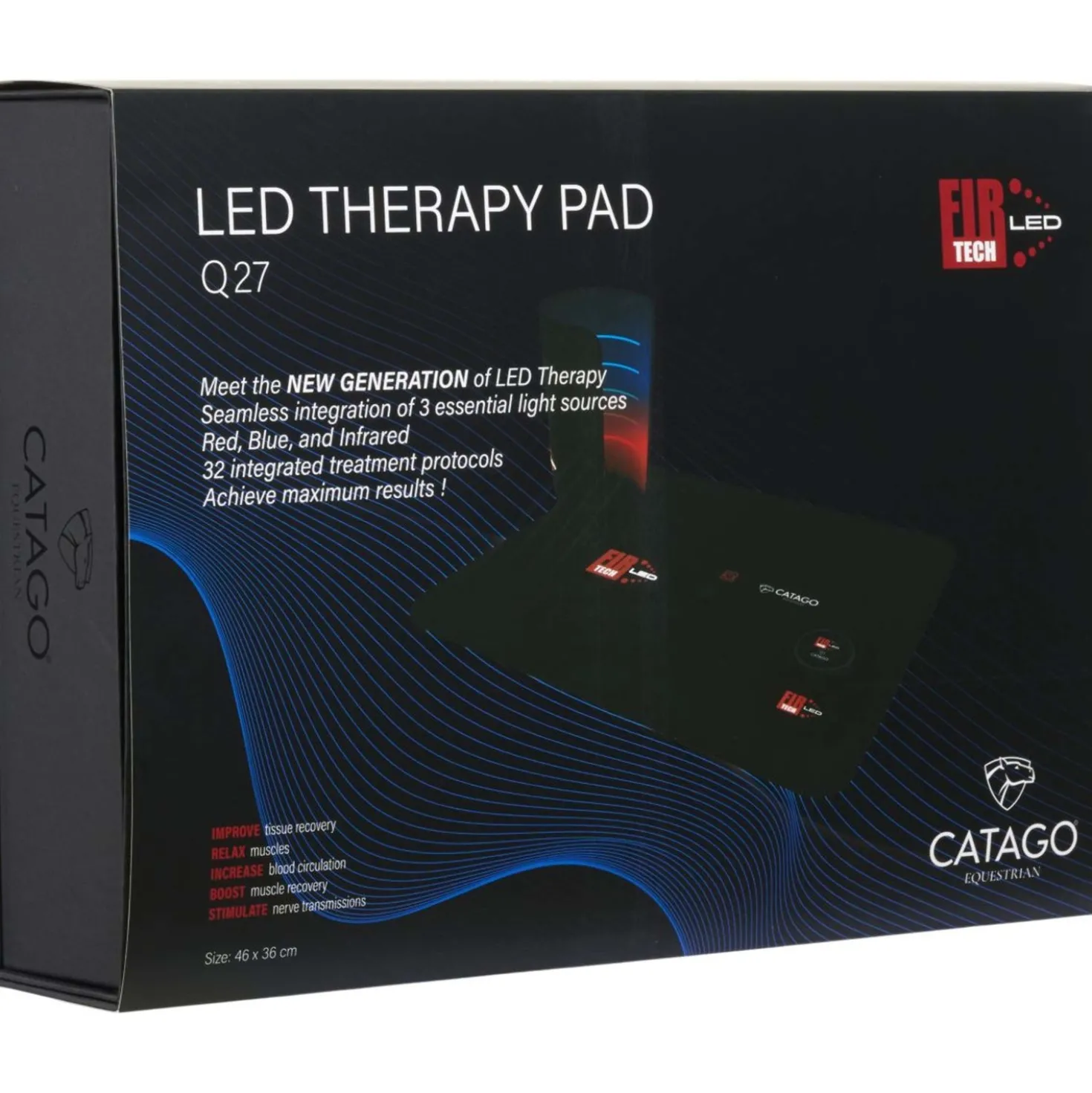 Catago LED Therapie Pad Fir-Tech Q27