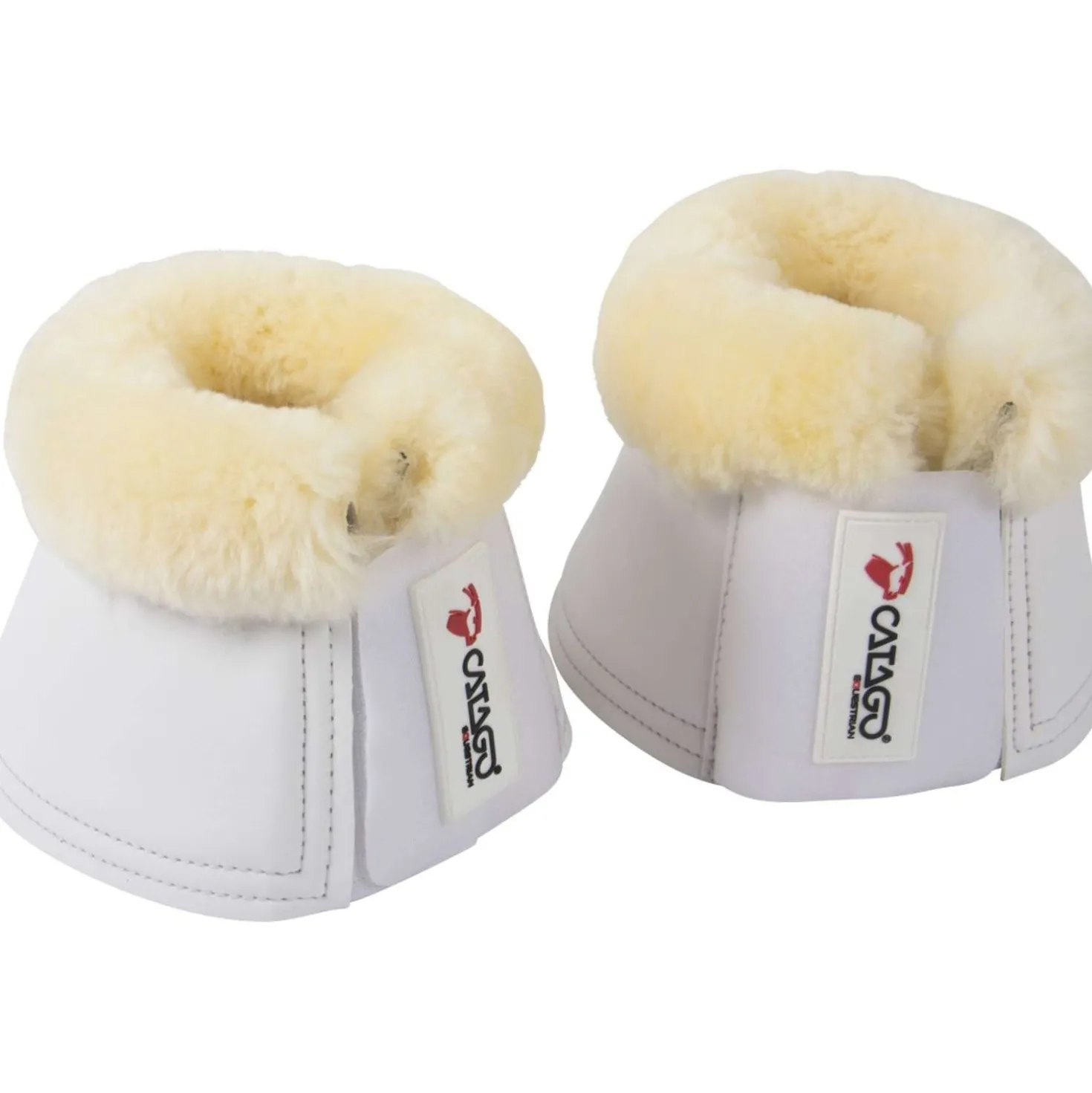Catago Springschoenen Merinowol Wit