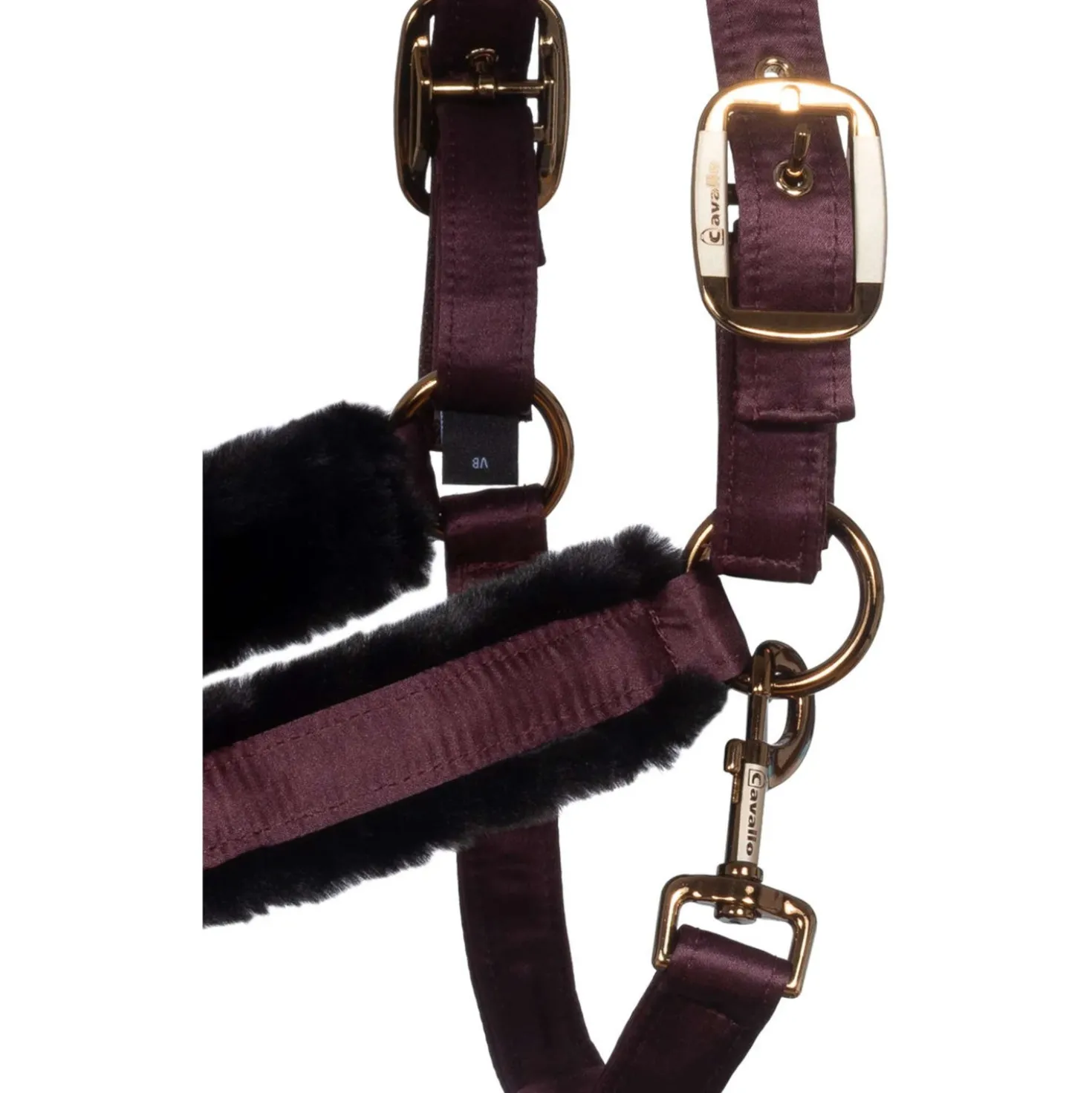 Cavallo Halster CavalJero met Bont Dusty Plum