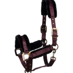 Cavallo Halster CavalJero met Bont Dusty Plum