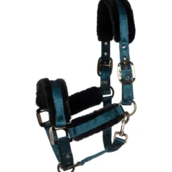 Cavallo Halster CavalJero met Bont Dark Peacock