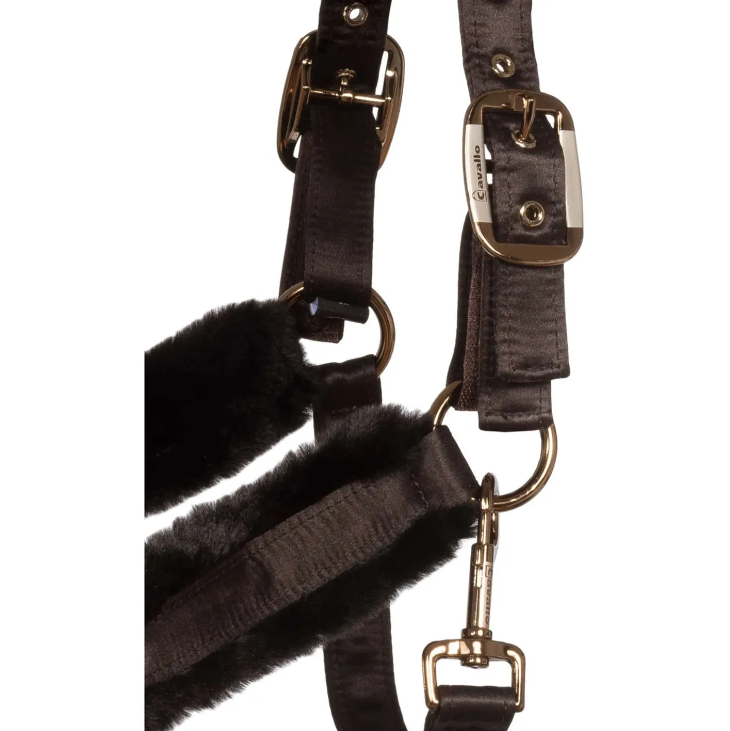 Cavallo Halster CavalJero met Bont Café Noir