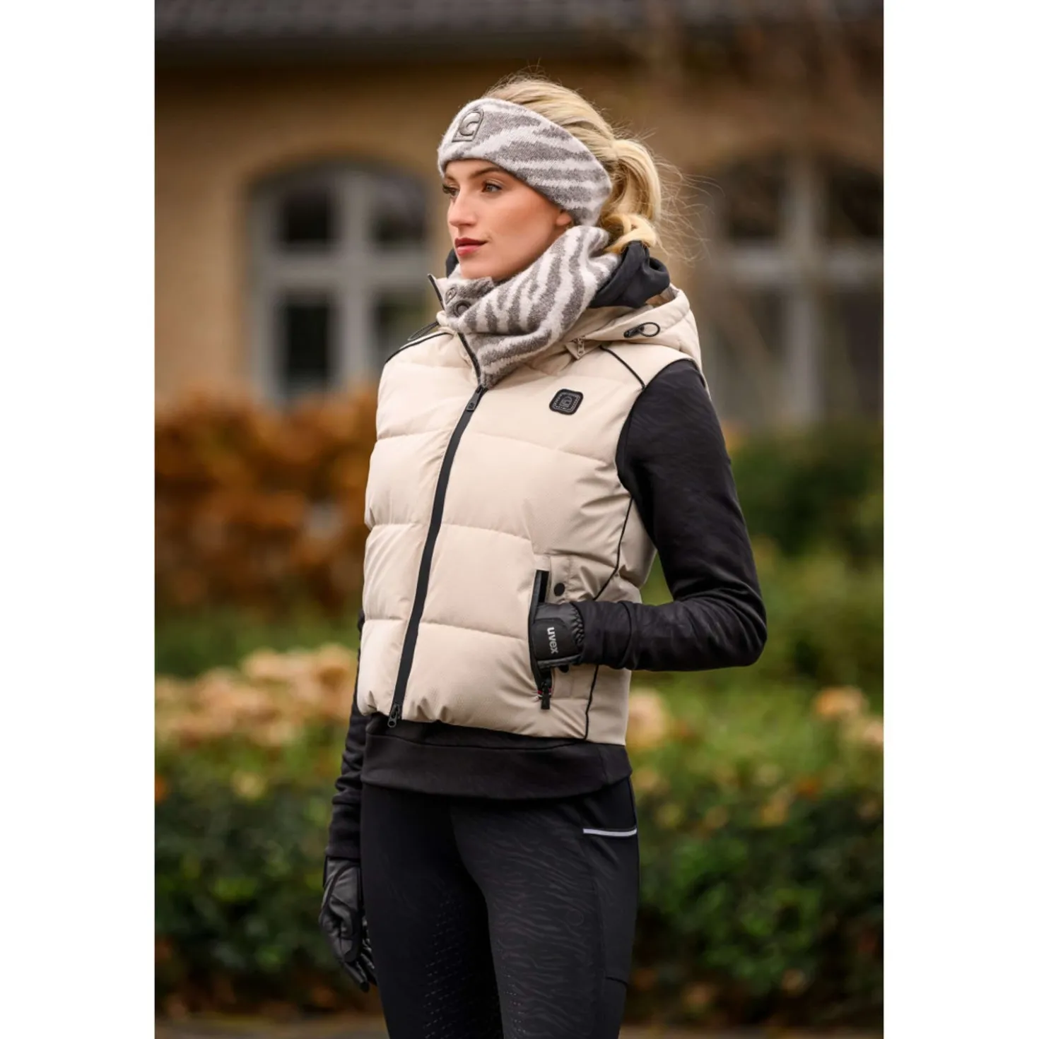 Cavallo Nekwarmer CavalDextra Sand Latte