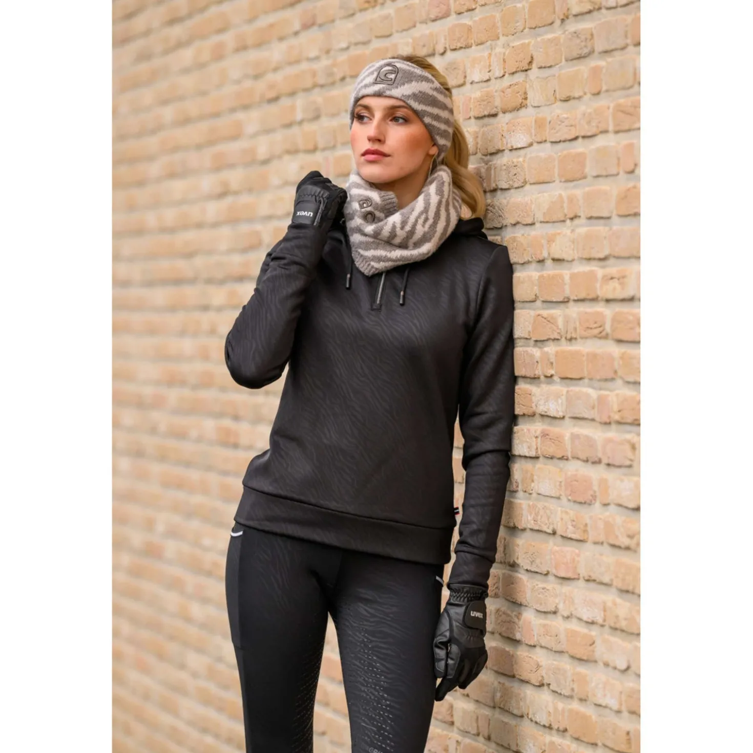 Cavallo Nekwarmer CavalDextra Sand Latte