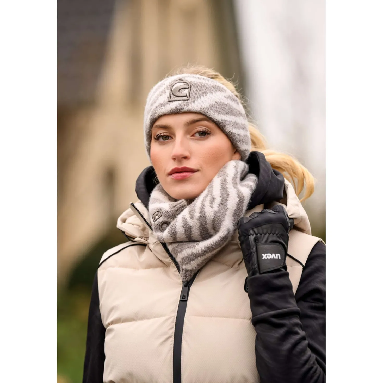 Cavallo Nekwarmer CavalDextra Sand Latte