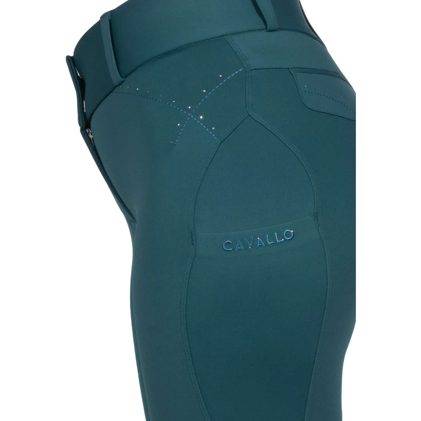 Cavallo Rijbroek CavalCandera Grip Mobile Full Grip Dark Peacock