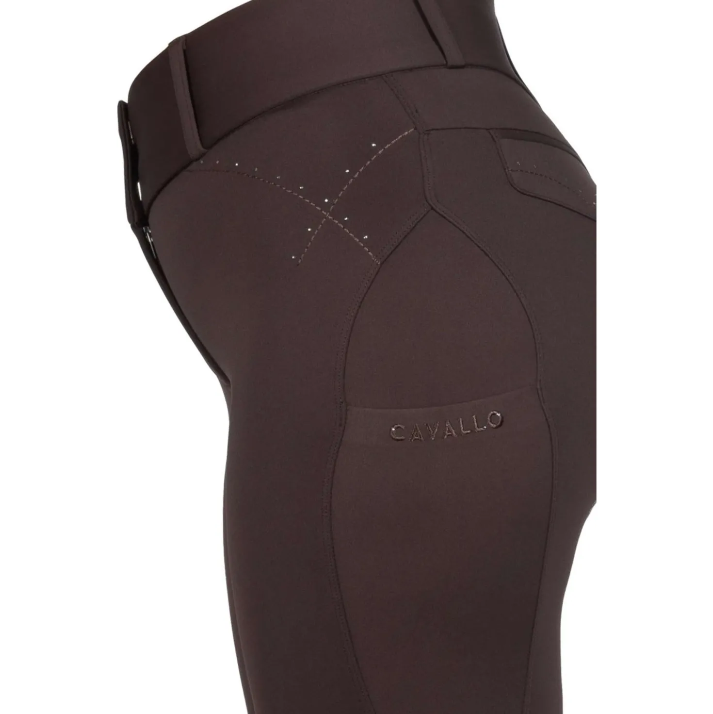 Cavallo Rijbroek CavalCandera Grip Mobile Full Grip Café Noir