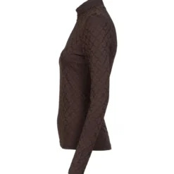 Cavallo Shirt CavalDarsha Lange Mouwen Café Noir