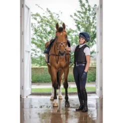 Charles Owen Bodyprotector Kontor voor Volwassenen Zwart