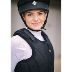 Charles Owen Bodyprotector Kontor voor Volwassenen Zwart
