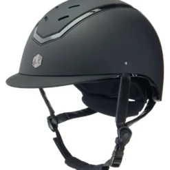 Charles Owen Cap Kylo Black Matte/Black Gloss