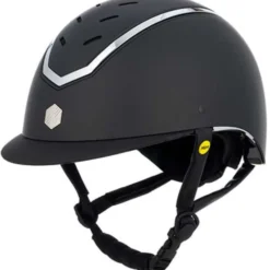 Charles Owen Cap Kylo MIPS Black Matte/Silver
