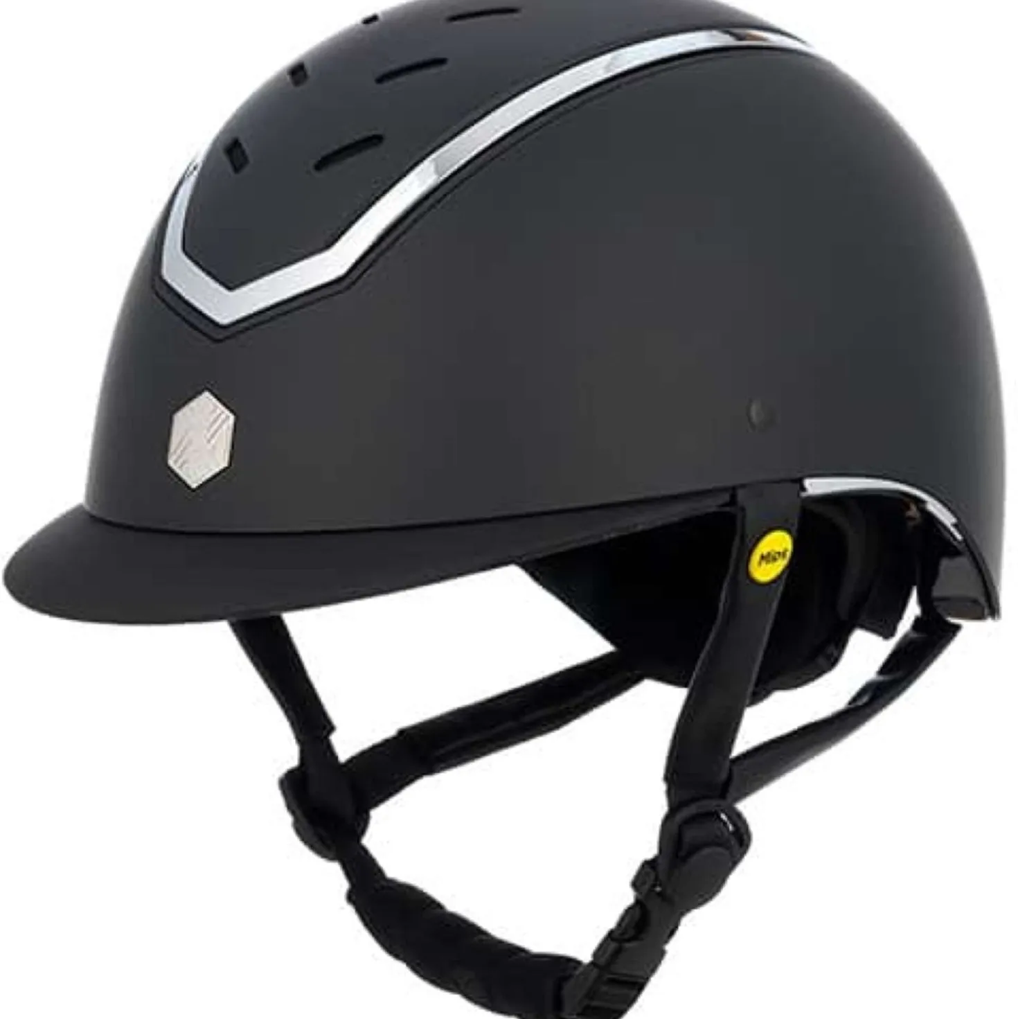 Charles Owen Cap Kylo MIPS Black Matte/Silver
