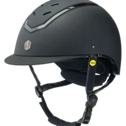 Charles Owen Cap Kylo MIPS Black Matte/Black Gloss