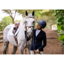Charles Owen Cap Kylo MIPS Navy Matte/Pewter