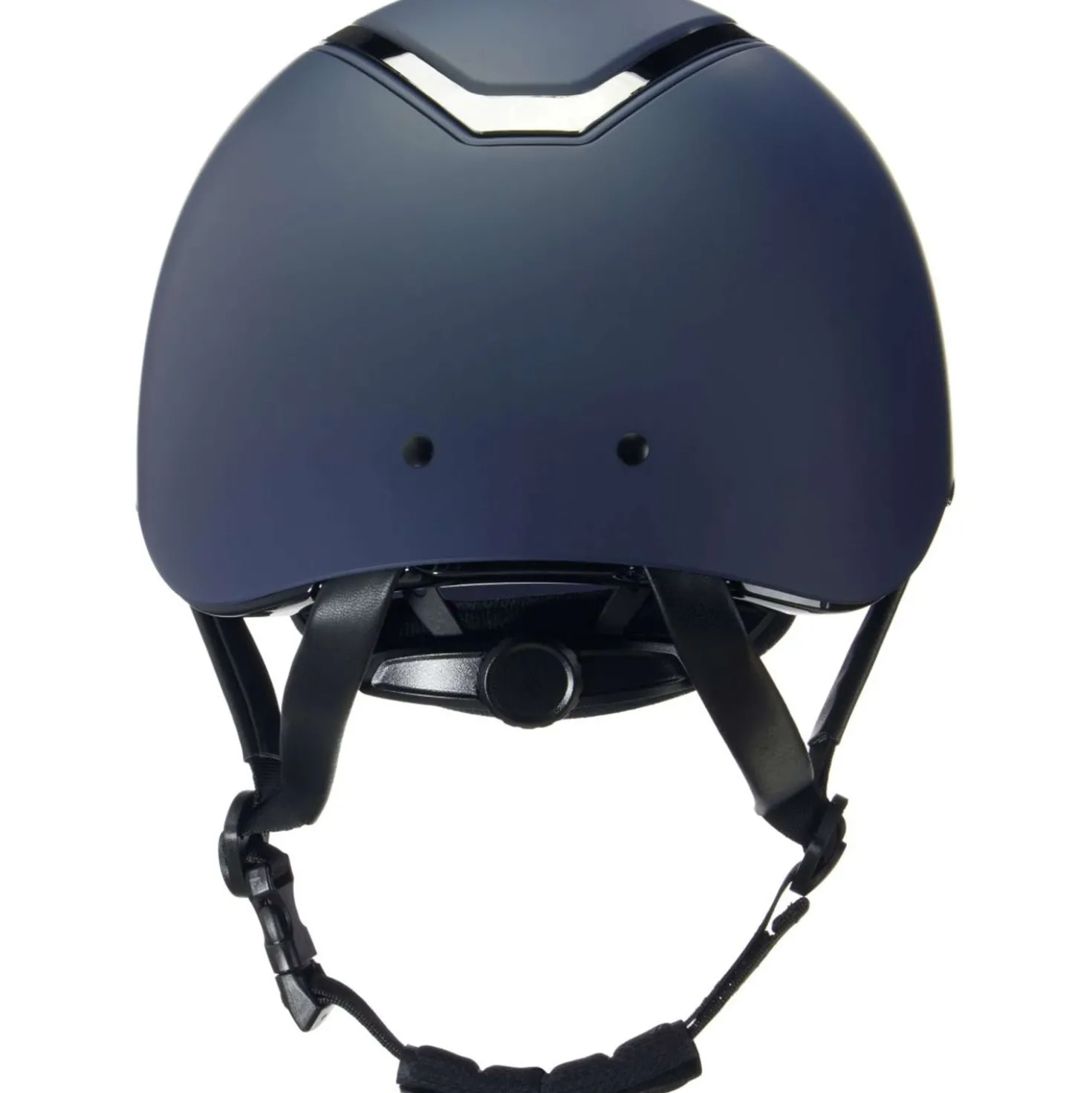 Charles Owen Cap Kylo Navy Matte/Pewter