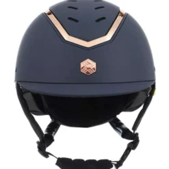 Charles Owen Cap Kylo Navy Matte/Rose Gold