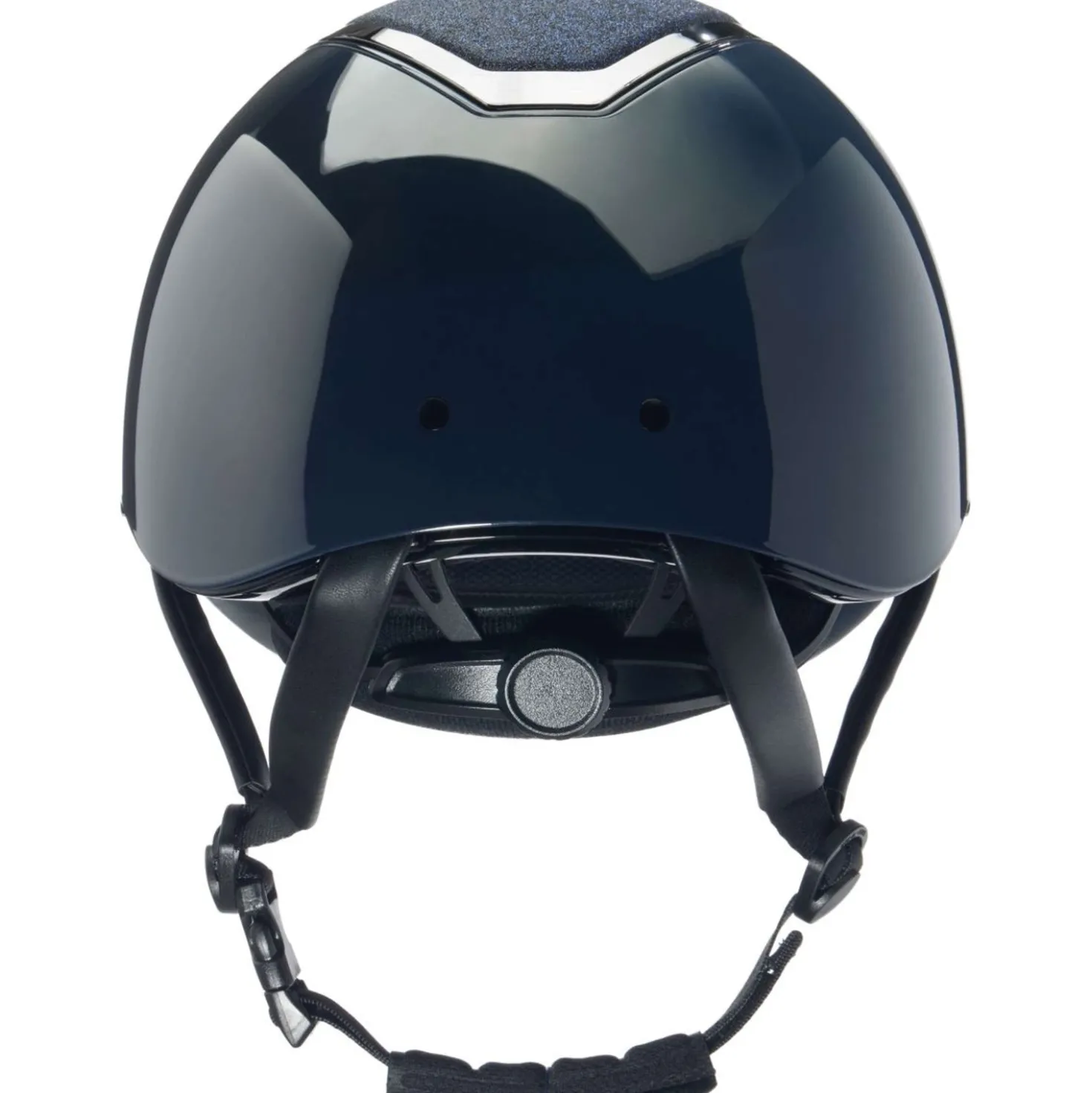 Charles Owen Cap Kylo Sparkly Navy Gloss/Pewter