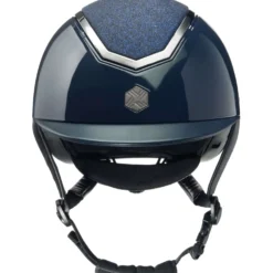 Charles Owen Cap Kylo Sparkly Navy Gloss/Pewter