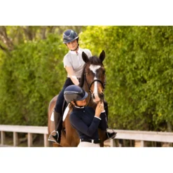 Charles Owen Cap Kylo Sparkly Navy Gloss/Pewter