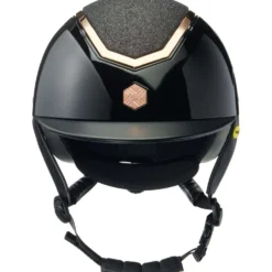 Charles Owen Cap Kylo Sparkly MIPS Black Gloss/Rose Gold