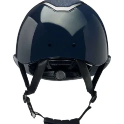 Charles Owen Cap Kylo Sparkly Wide Peak Navy Gloss/Pewter