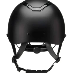 Charles Owen Cap Kylo Wide Peak Black Matte/Black Gloss