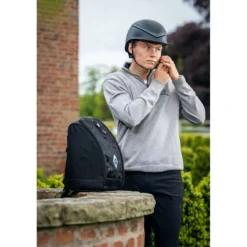 Charles Owen Captas Convertible Zwart