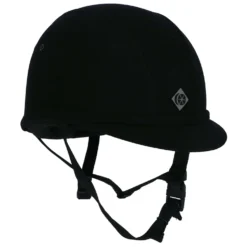 Charles Owen Cap YR8 Black