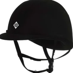 Charles Owen Cap YR8 Black