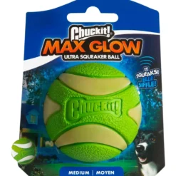 Chuckit Bal Max Glow Ultra Squeaker