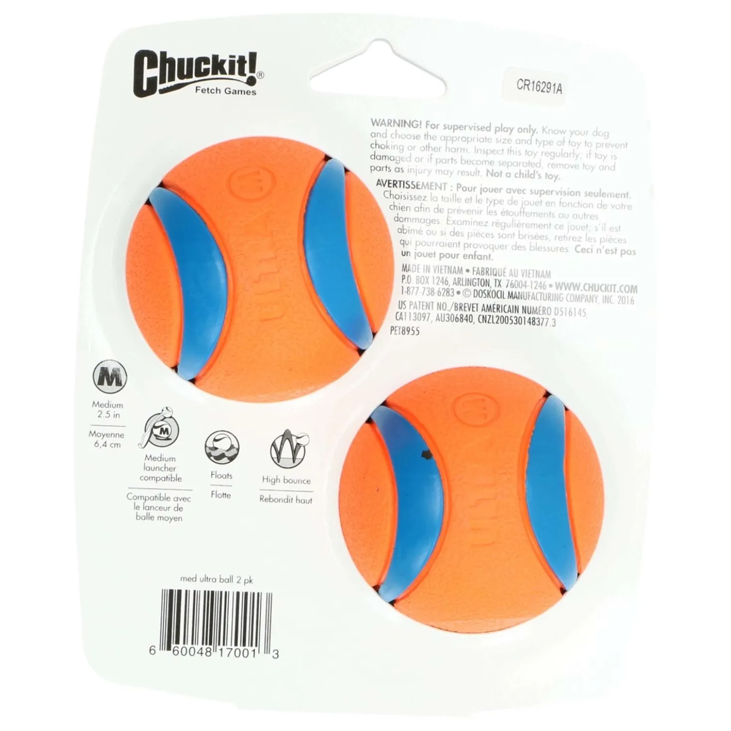 Chuckit Ultra Ball 2-Pack